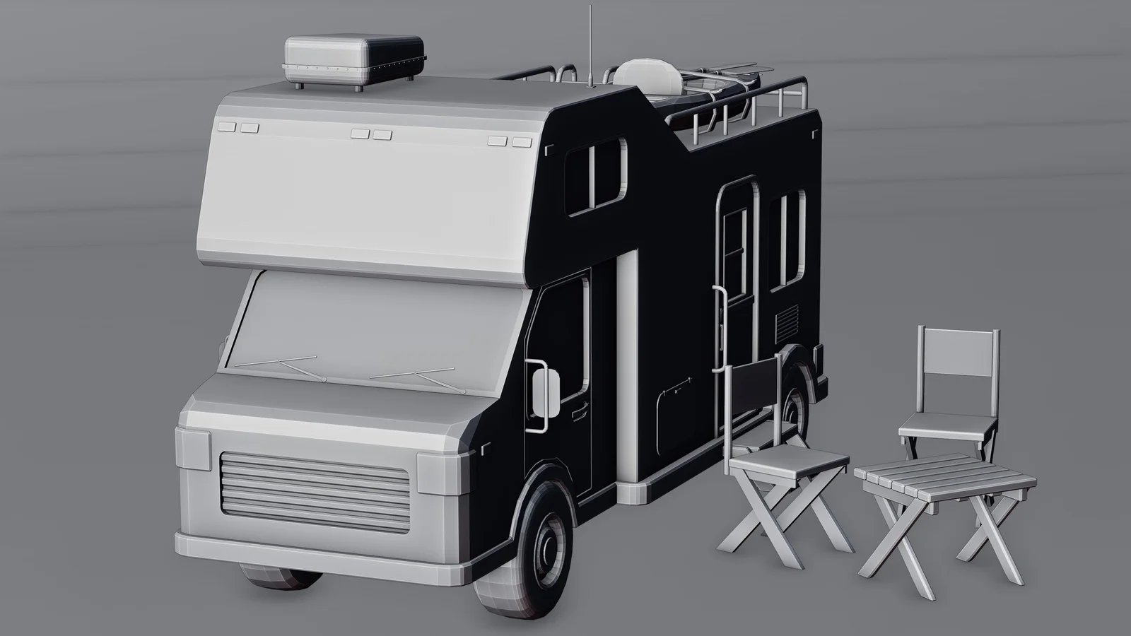 Low Poly Campervan screenshot 7