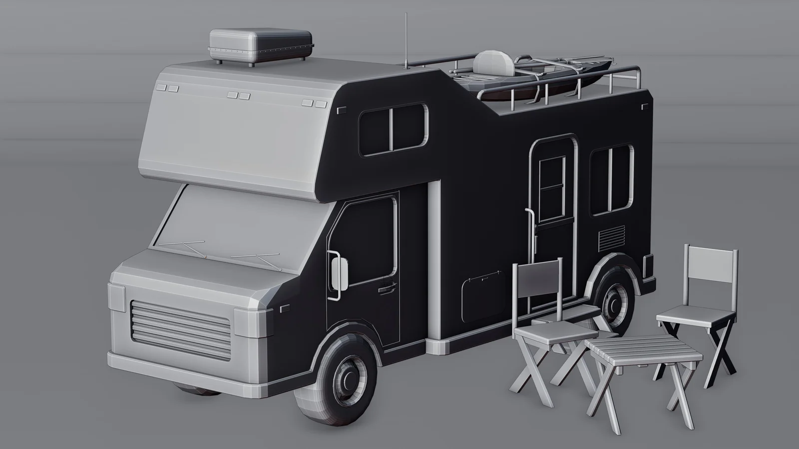Low Poly Campervan screenshot 8