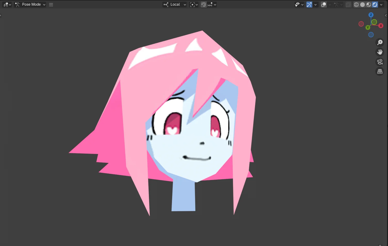 Low Poly Eye Rig screenshot 2