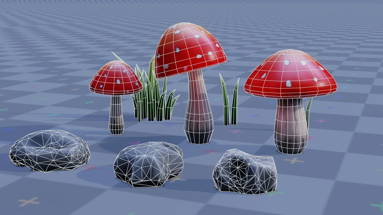 Low Poly Hand Painted Nature screenshot 7