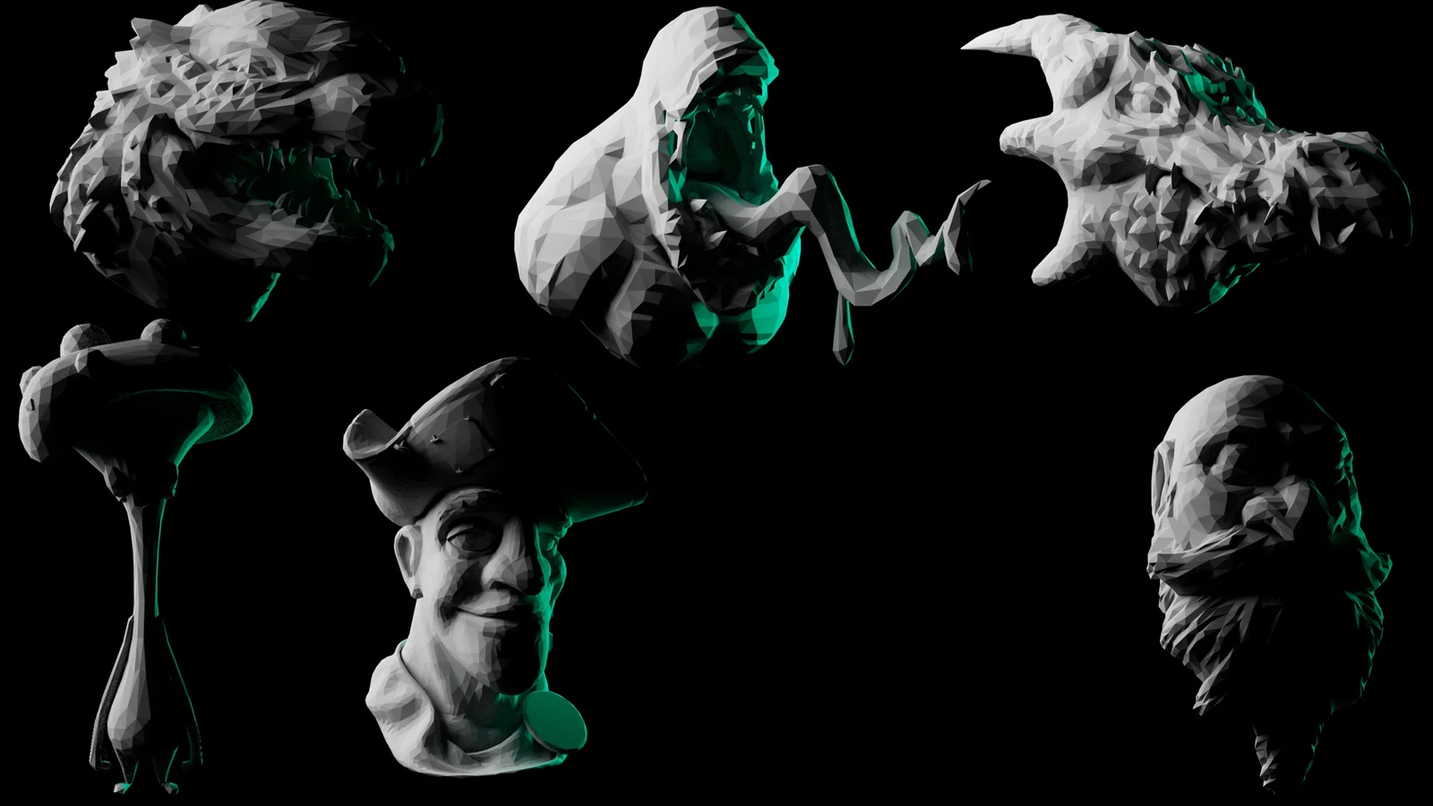 Low Poly Sculpts screenshot 4