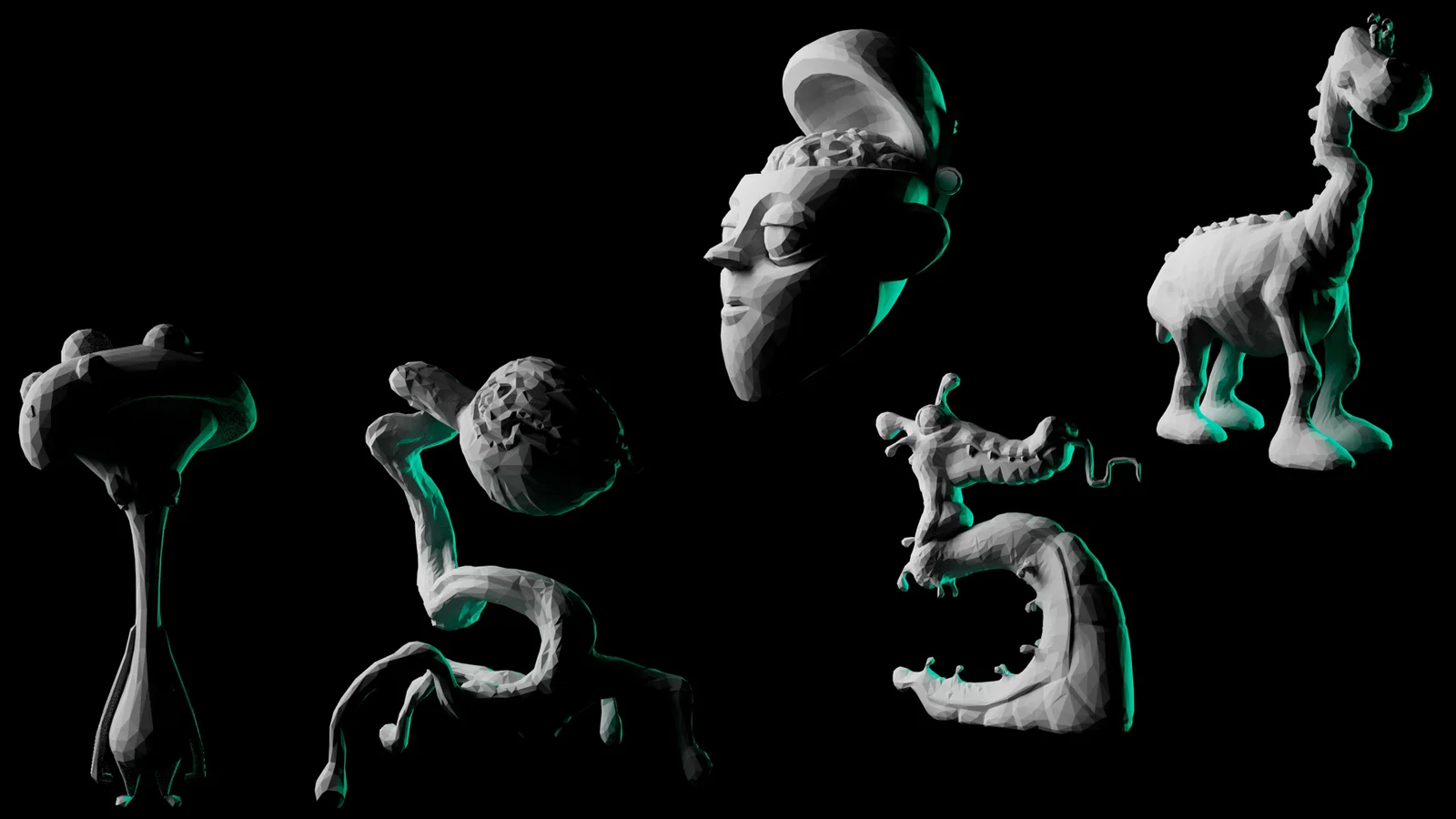 Low Poly Sculpts screenshot 6