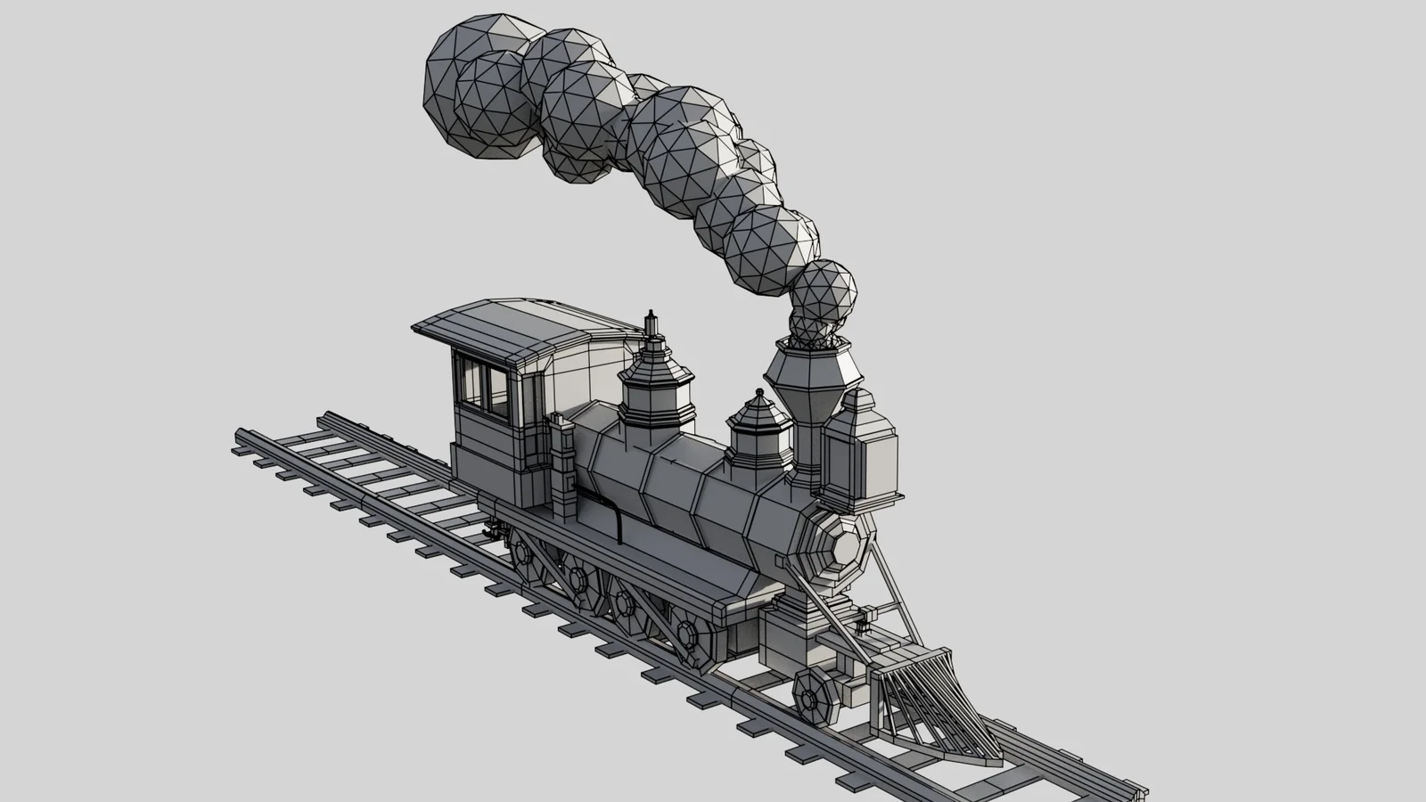 Low Poly Train screenshot 5