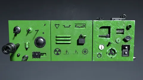 Low-Tech Plugs - Blender 3d models