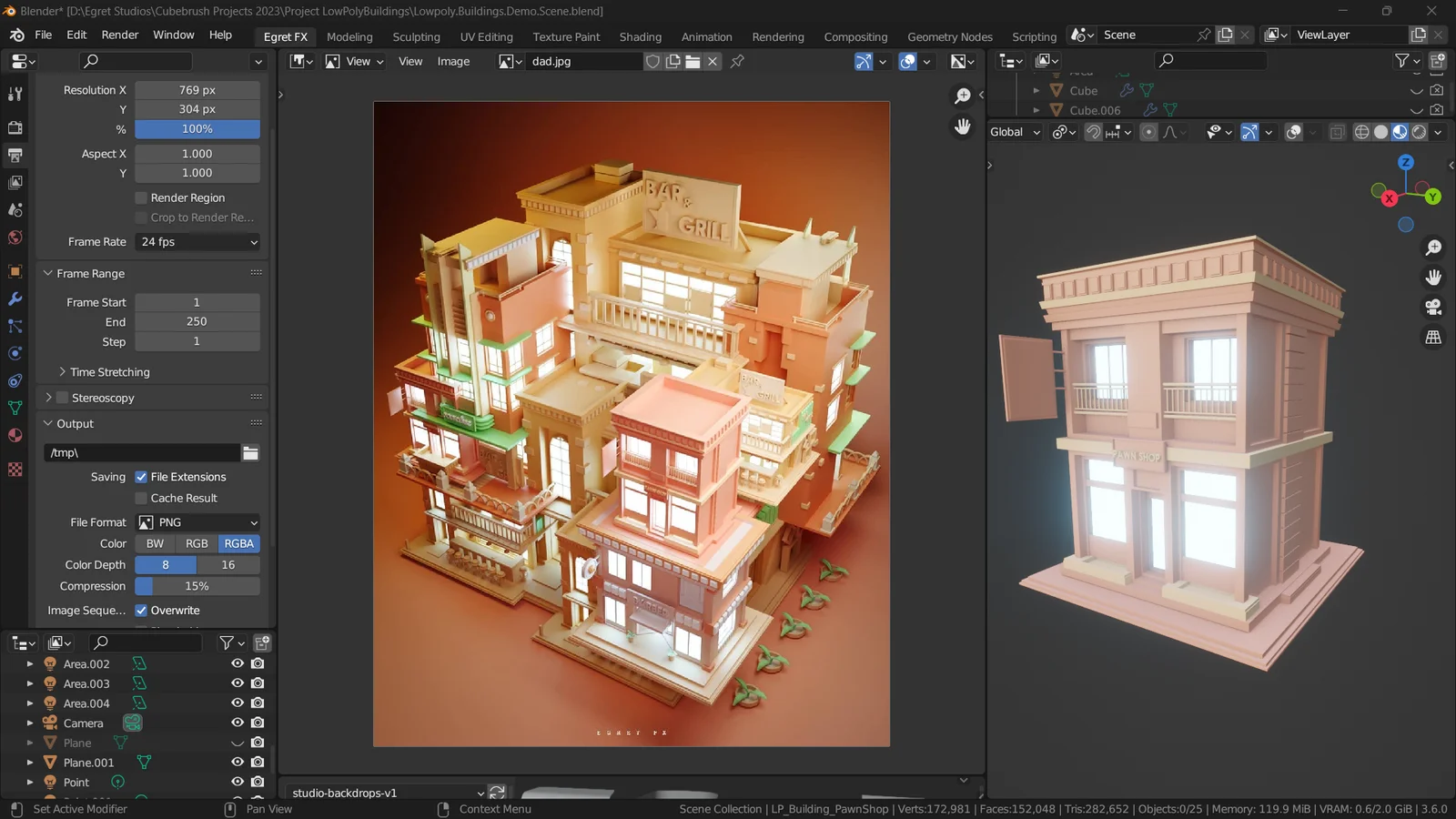 Lowpoly Buildings screenshot 5