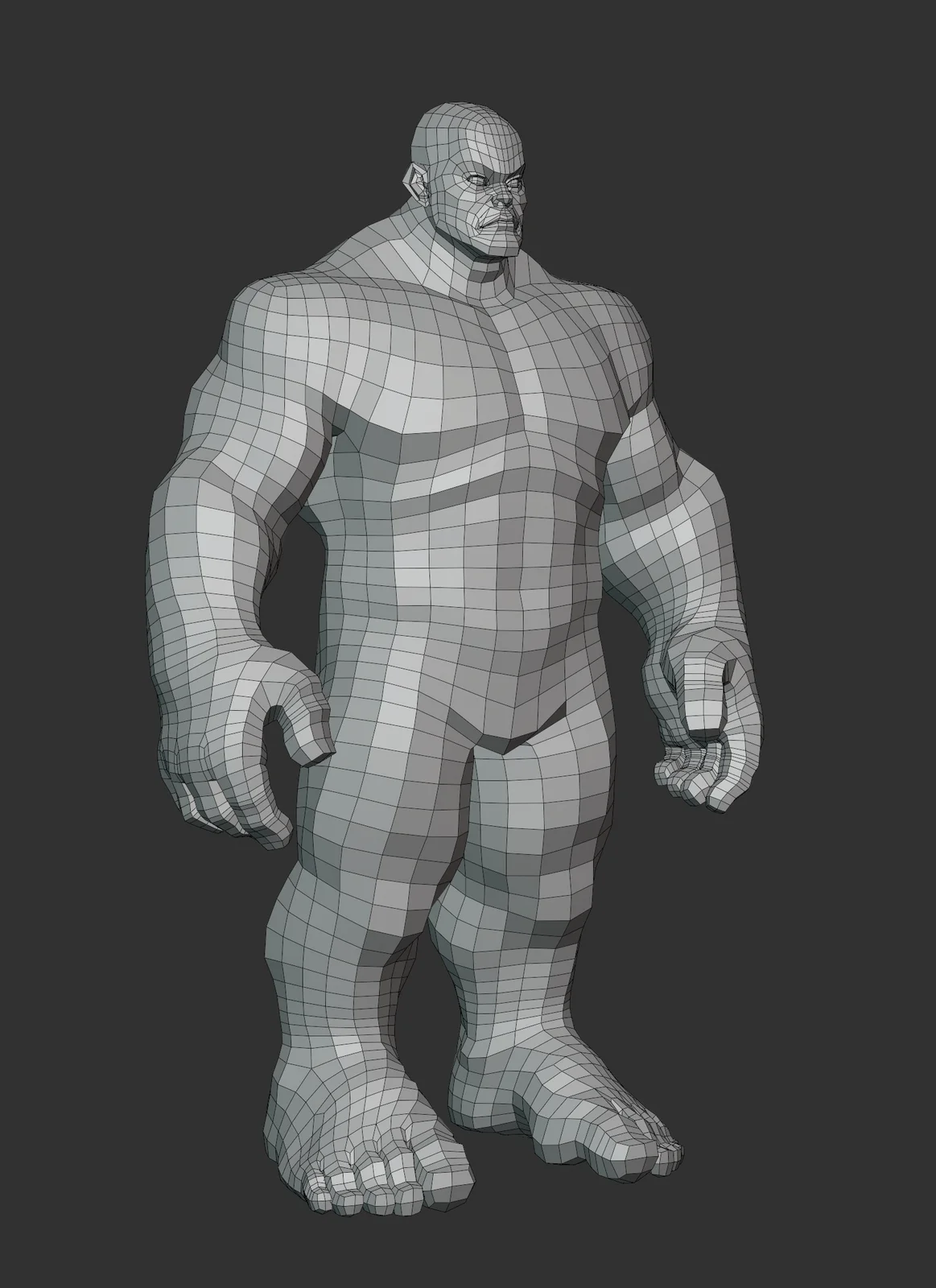 Lowpoly Hulky Basemesh screenshot 7