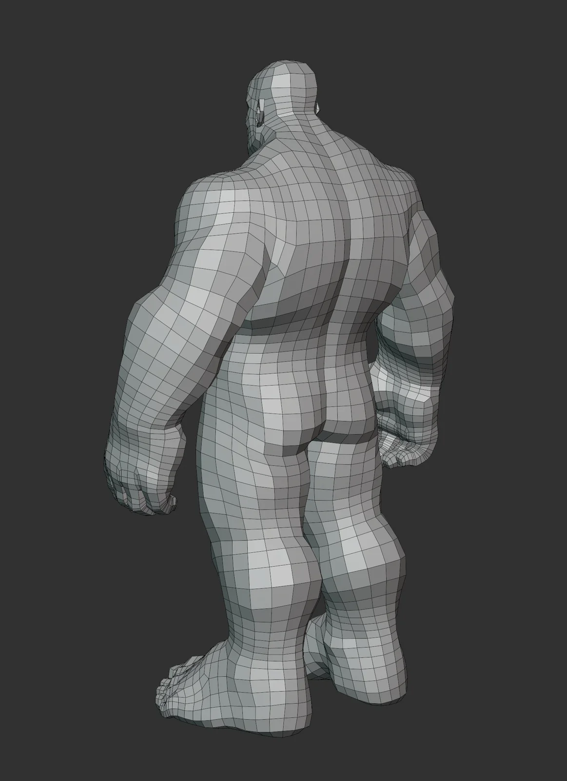 Lowpoly Hulky Basemesh screenshot 8