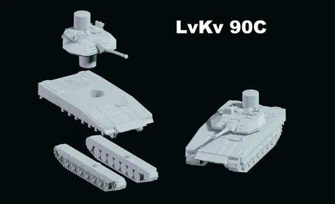 LvKv 90C - Blender 3d models