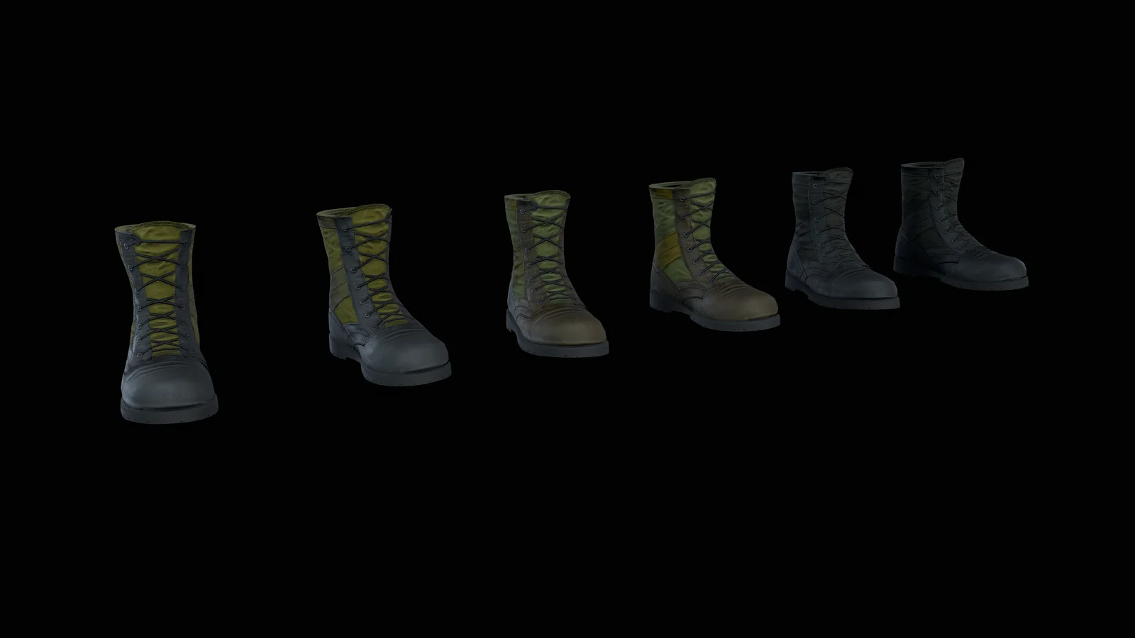 M-1966 US Military Jungle Boots screenshot 7