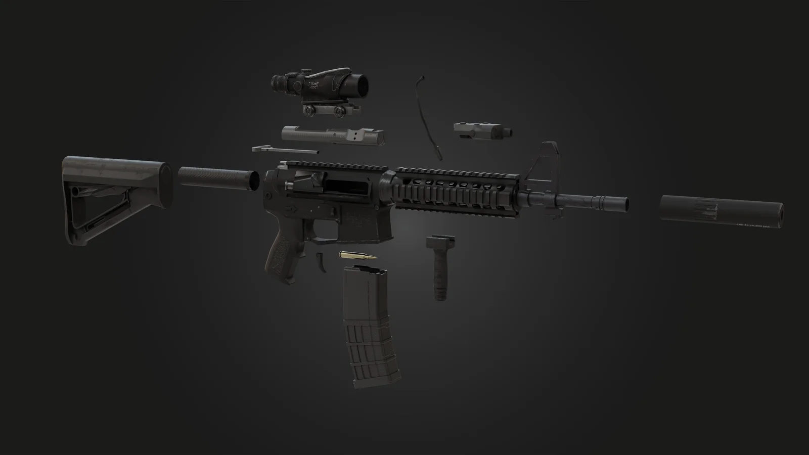 M4A1 Assault Rifle screenshot 3
