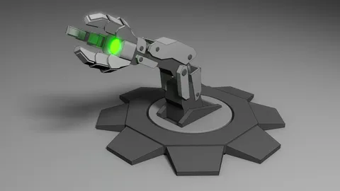 Robot Claw - Blender 3d models
