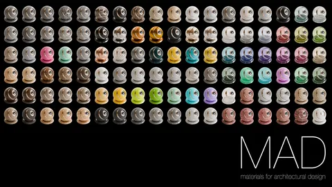 MAD Materials - Blender shaders