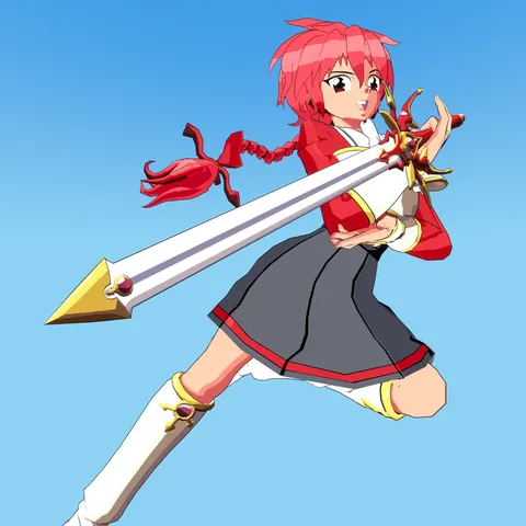 Hikaru Shido - Blender 3d models