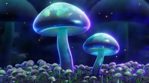 Magical Mushrooms Tutorial Files - Blender tutorials & courses