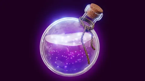 Magical Potion - Blender 3d models