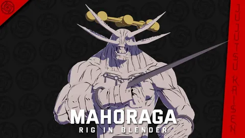 Mahoraga Rig - Blender 3d models