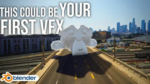 Camera Tracked Scene - Blender scenes