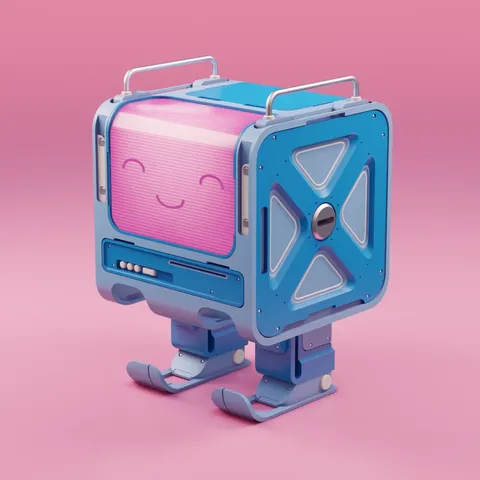 Making a Boxbot - Blender tutorials & courses