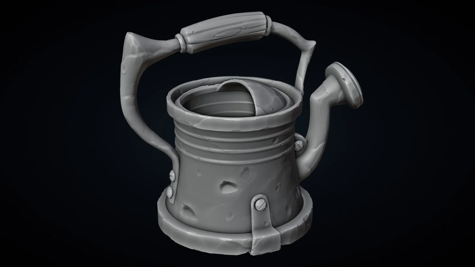 Stylized Watering Can Workflow screenshot 7