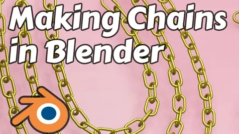 Making Chains - Blender geometry nodes