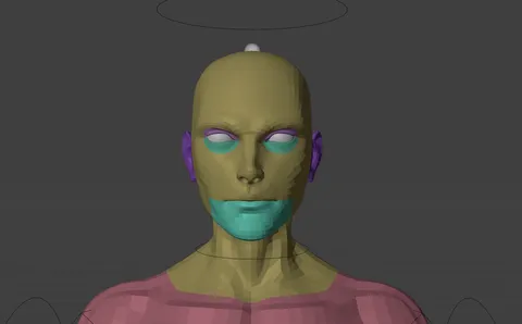 Male Base Mesh - Blender 3d models