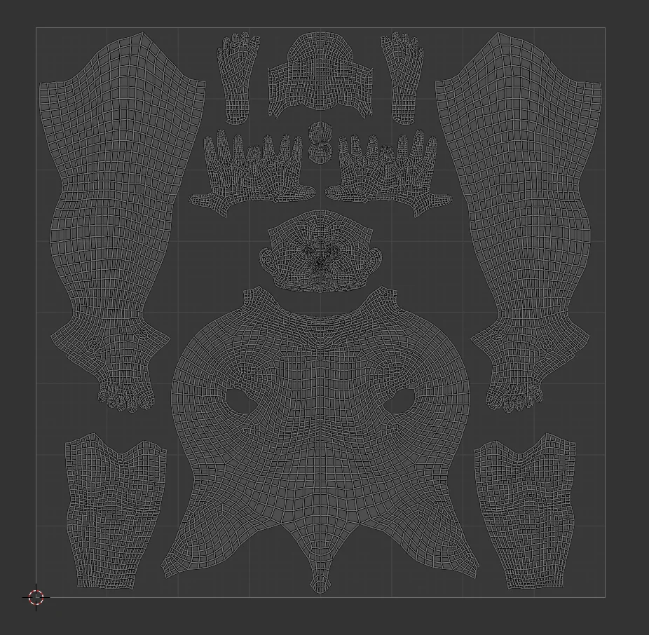 Male Base Mesh screenshot 2