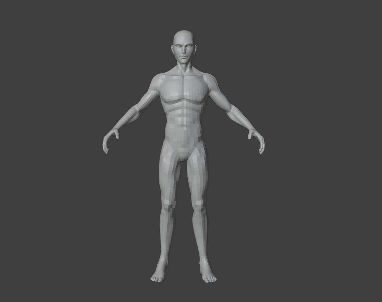 Male Base Mesh screenshot 3