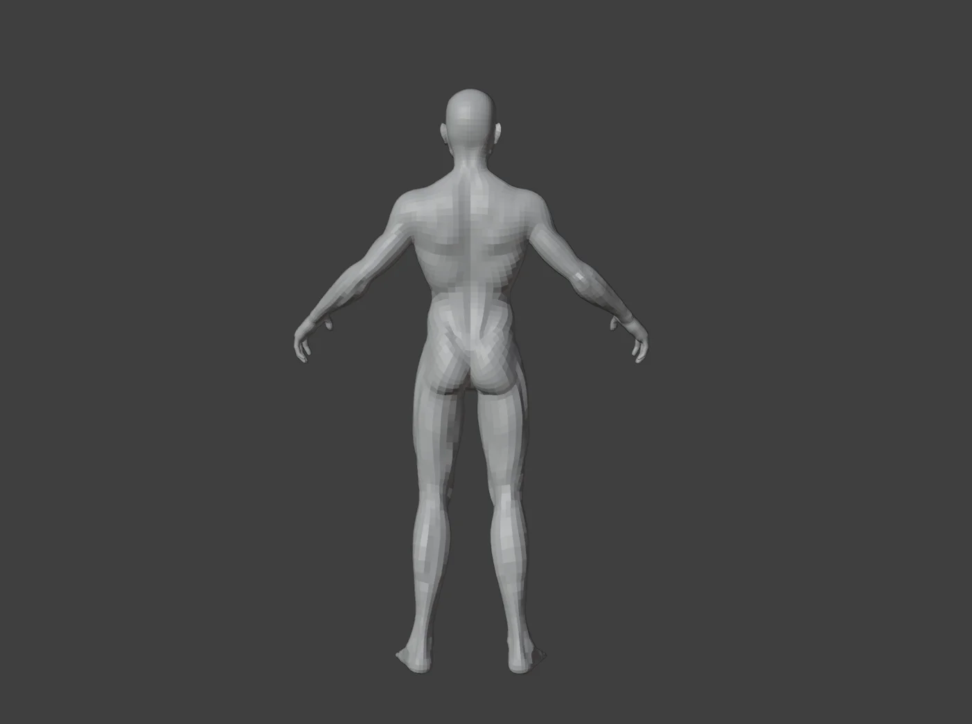 Male Base Mesh screenshot 4