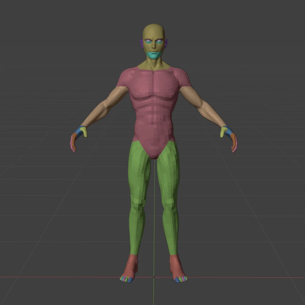 Male Base Mesh screenshot 6