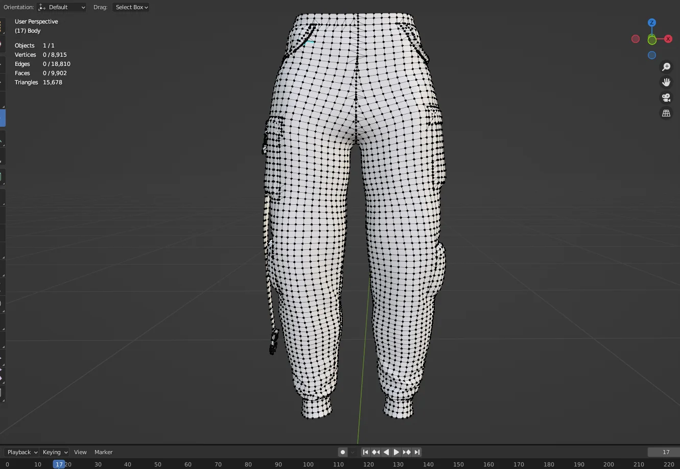 Male Cargo Pants screenshot 2