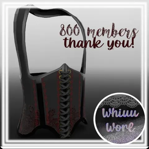 Male Corset - Blender 3d models