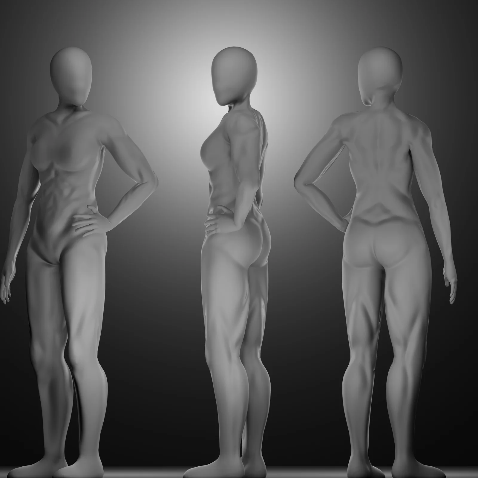 Male & Female Hero Bases screenshot 4