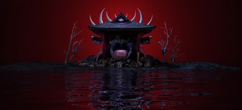 Malevolent Shrine - Blender scenes