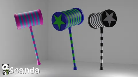 Mallet Clown - Blender 3d models