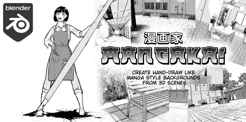 Mangaka! Demo - Blender addons