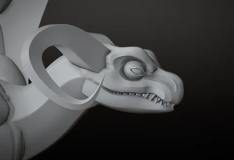 Dragon Mannequin - Blender 3d models