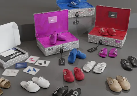 Manolo Blahnik x Birkenstock - Blender 3d models