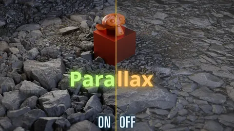 Mappa Parallax - Blender shaders