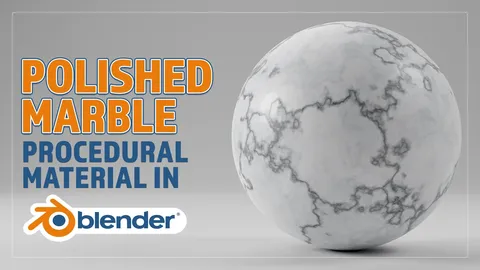 Procedural Marble Material - Blender shaders