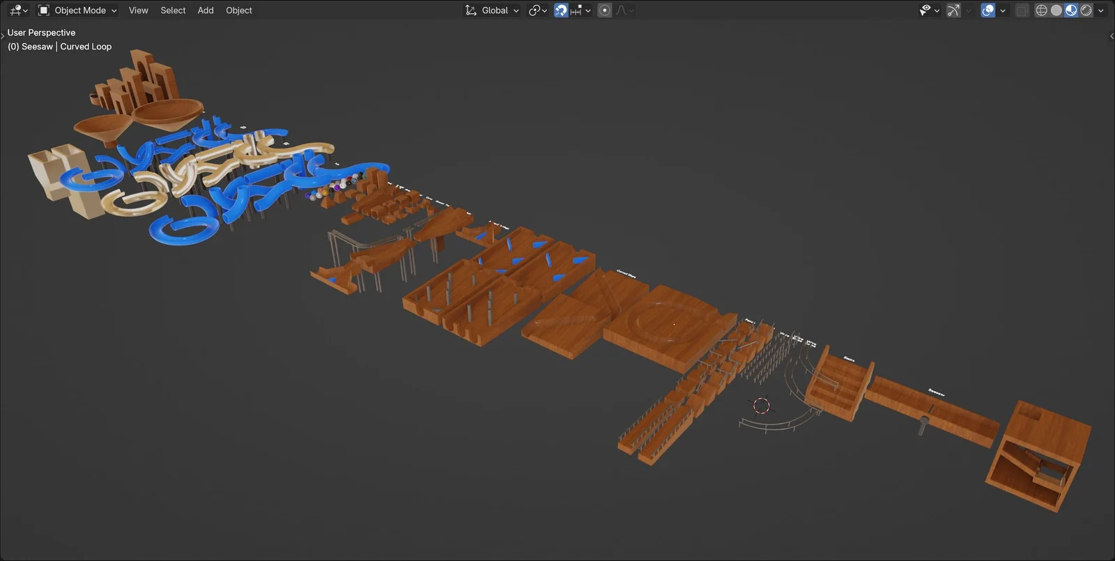 Marble Run Asset Pack screenshot 3