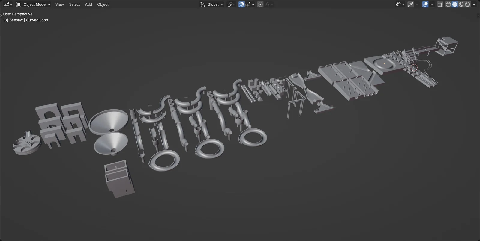 Marble Run Asset Pack screenshot 4