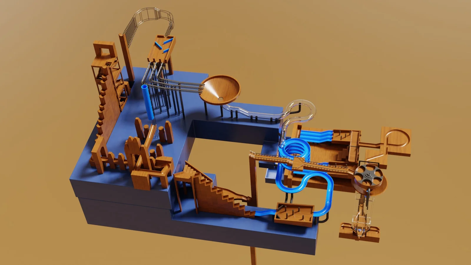 Marble Run Asset Pack screenshot 6