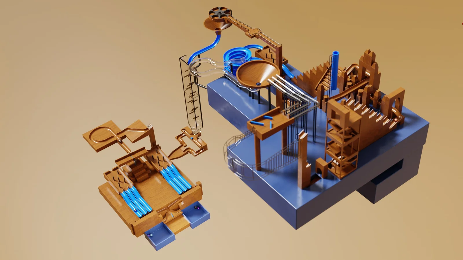 Marble Run Asset Pack screenshot 7