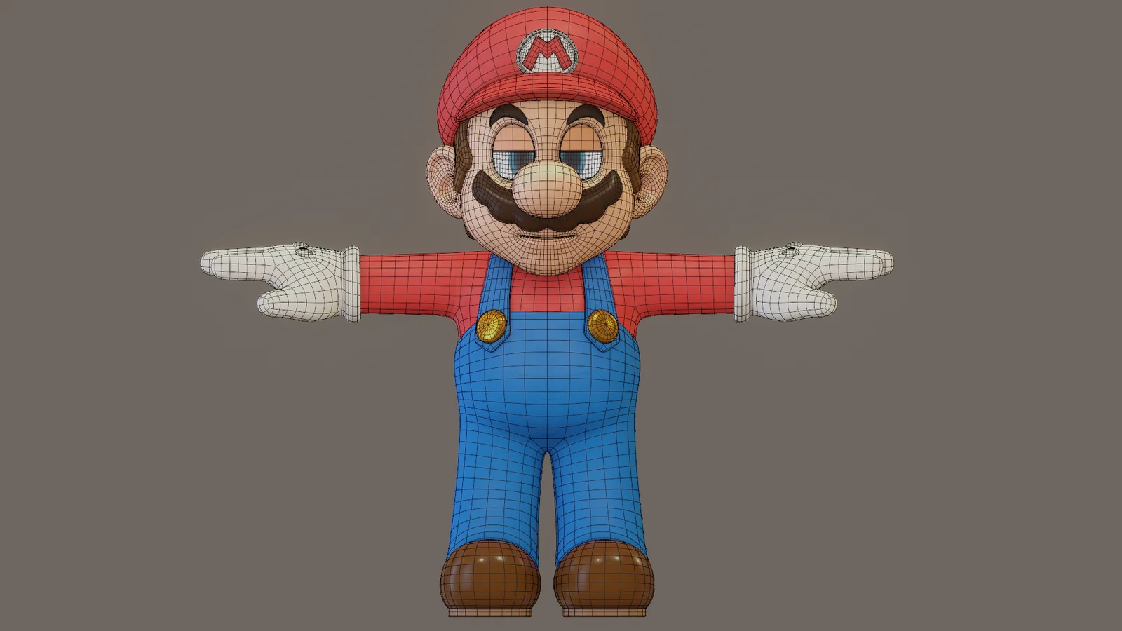 Mario Character Rig screenshot 2