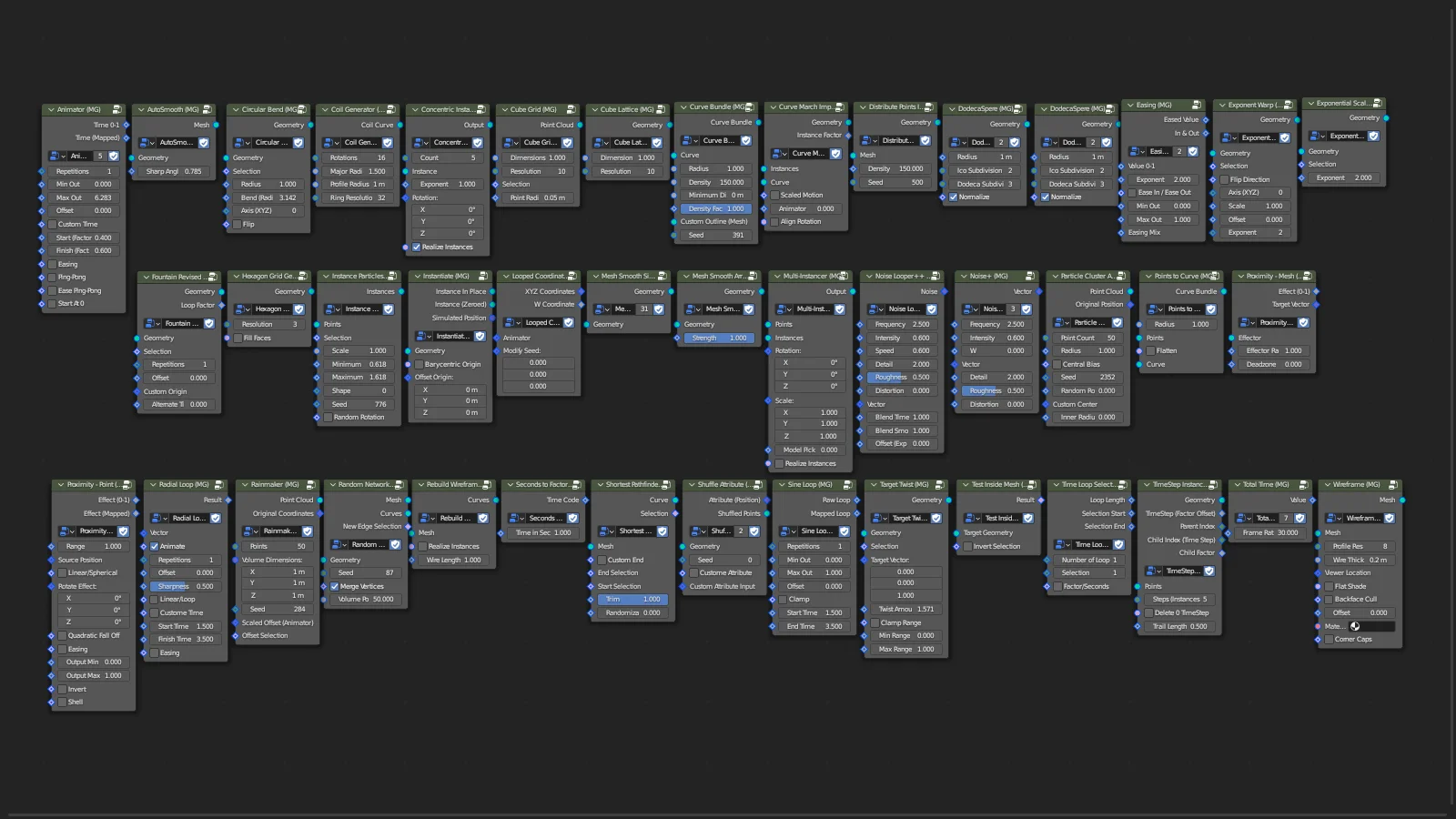 Martian Graphics Procedural Nodes screenshot 4