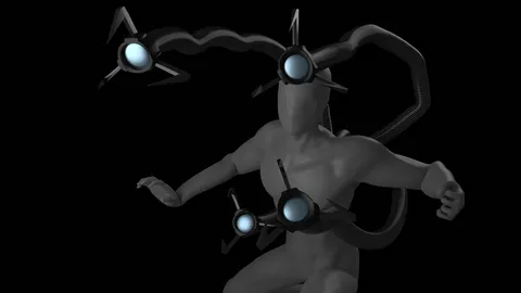 Dock Ock Mechanical Arms - Blender 3d models