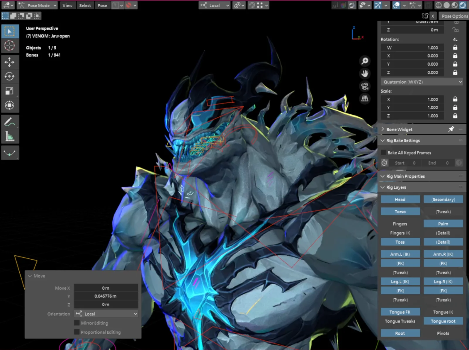 Marvel Rivals Venom Rig screenshot 4