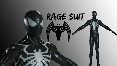 Spider-Man 2 Rage Suit - Blender 3d models