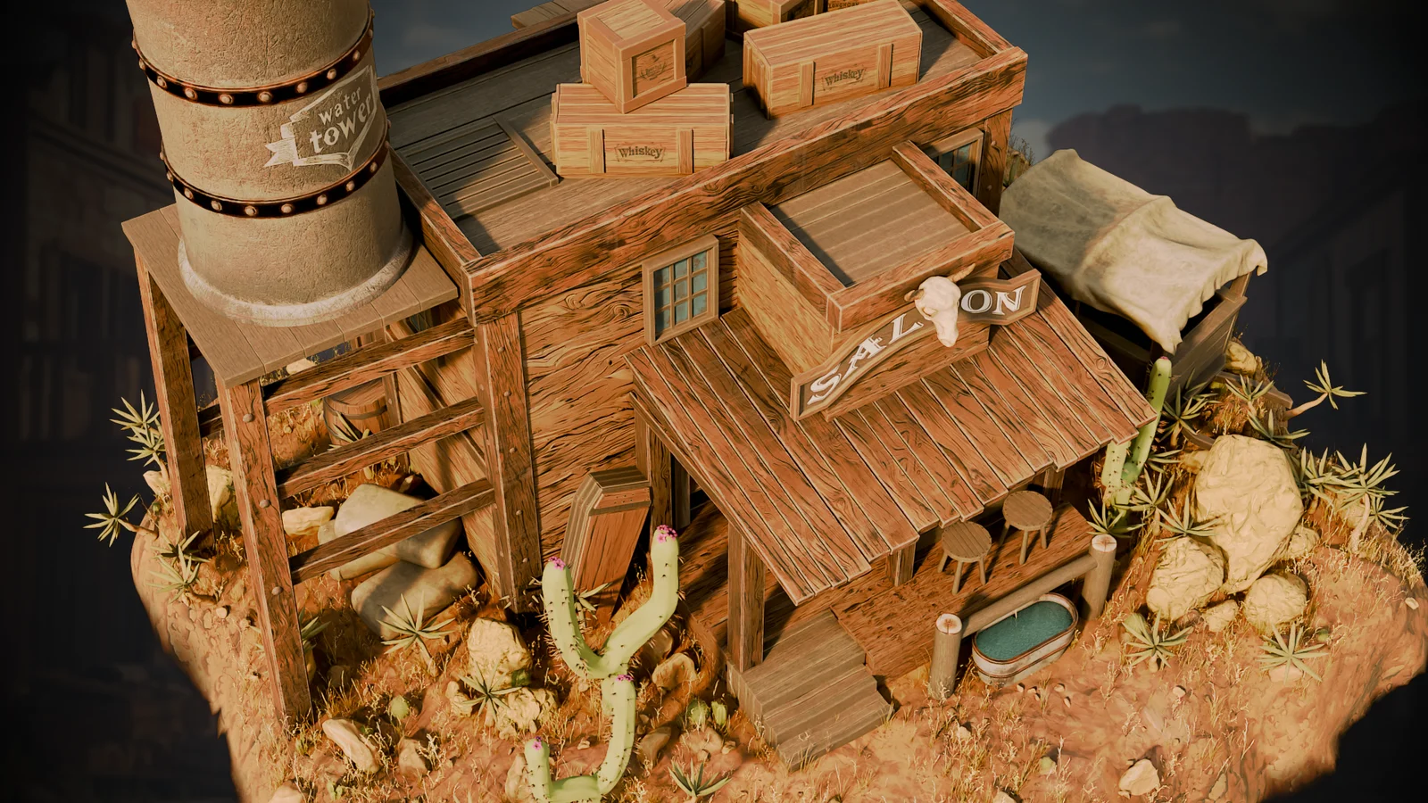 Wild West Environments Course screenshot 5