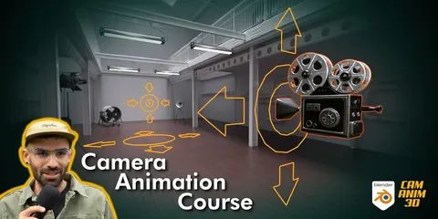 Dynamic Camera Movements - Blender tutorials & courses